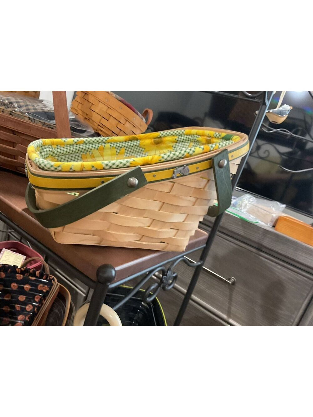 Longaberger 2009 John Deere basket set